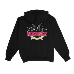Meals By Mannie Black Hoodie