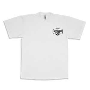 Hoodfire Seasoning “Est. 2025” White Logo Tee